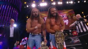 The Young Bucks Retain AEW Tag Team Titles At Double Or Nothing