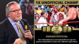 Ted Dibiase Wants His WWE Title Reign Recognized #MakeItOfficial