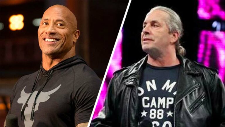 Dwayne Johnson Honors Bret Hart for Canada’s Walk of Fame