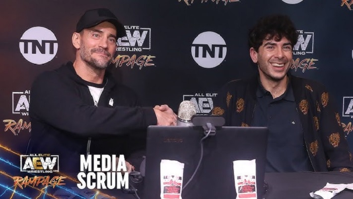 Tony Khan Met With CM Punk Before AEW Dynamite