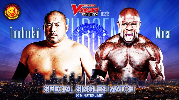 Tomohiro Ishii to Take on Moose at NJPW Resurgence