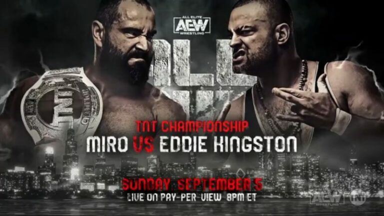 Miro vs. Eddie Kingston Announced For AEW All Out