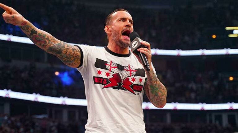 CM Punk Addresses Live Crowd After Dynamite & Rampage Taping (Video)