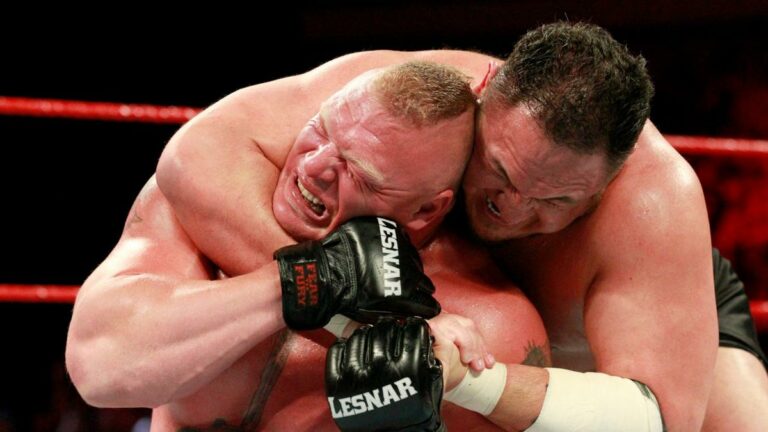 Samoa Joe Had Agreement With Brock Lesnar To Not Hold Back In The Ring