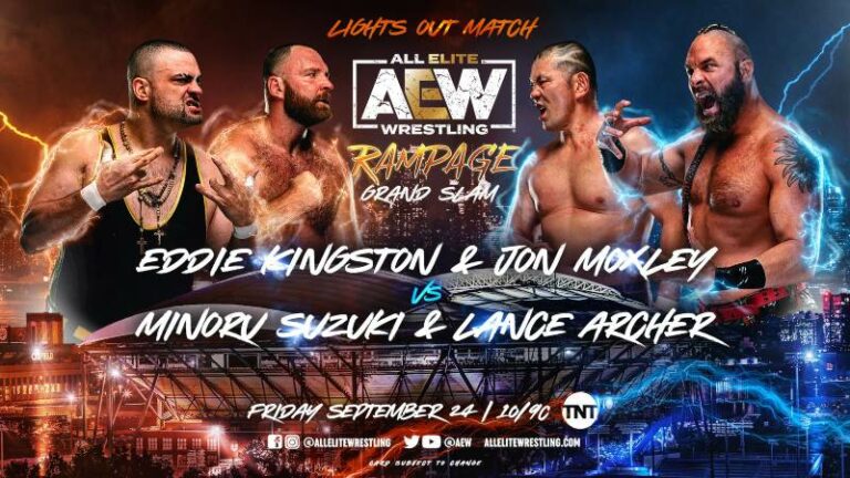 Three Matches Added To AEW Grand Slam Rampage