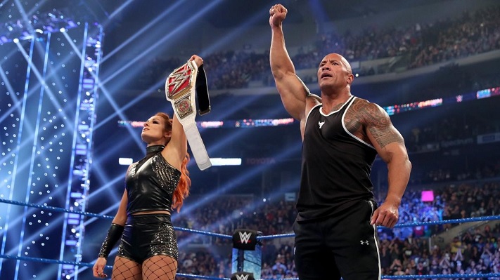 Becky Lynch Recalls Asking The Rock To Use The Rock Bottom