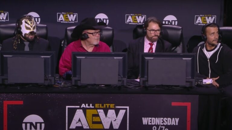 Jim Ross Praises CM Punk’s Commentary On AEW Dynamite