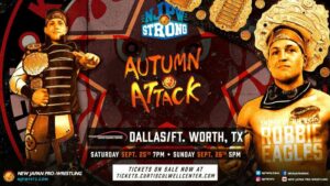 Robbie Eagles Set For NJPW Strong Autumn Attack