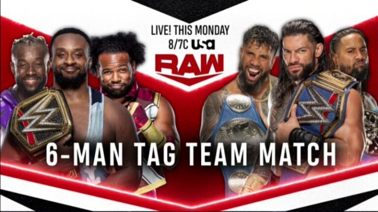 The New Day vs. The Bloodline Announced For Monday Night Raw