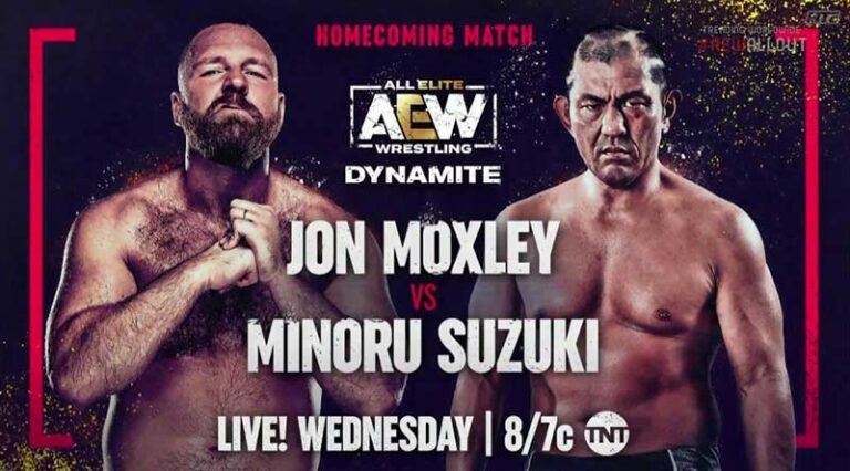 Moxley vs. Minoru Suzuki, Ruby Soho Set for Wednesday’s Dynamite