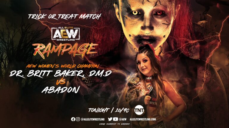 AEW Rampage Results (10/29): Britt Baker vs. Abadon, Bryan Danielson vs. Eddie Kingston