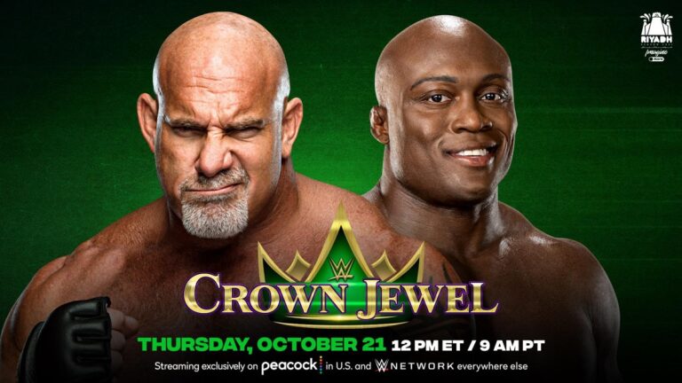 WWE Crown Jewel Updated Match Card: Bobby Lashley Vs. Goldberg Stipulation Match Announced