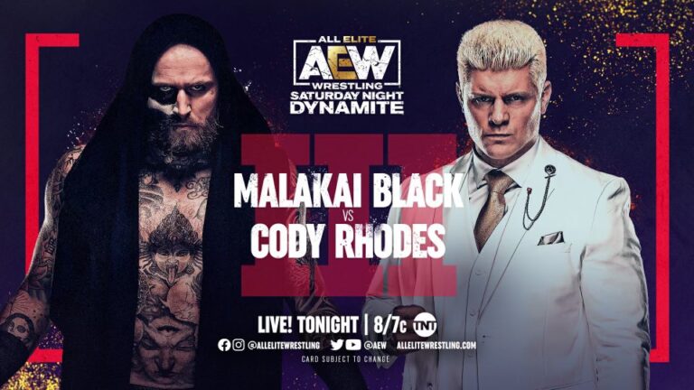 AEW Dynamite Results (10/23): Cody vs. Malakai Black, CM Punk & Bobby Fish, MJF Attacks Sting