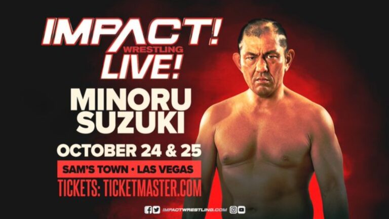 Minoru Suzuki Set To Make Impact Wrestling Debut