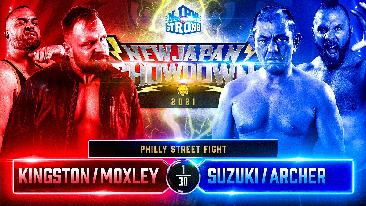 NJPW Strong Shwodown had a wild main event