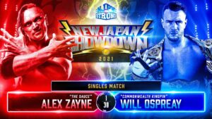 Will Ospreay Is Ready For Alex Zayne at New Japan Showdown