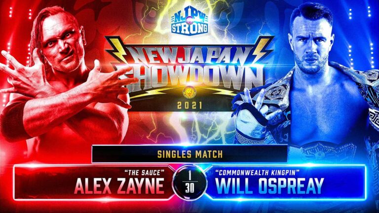 Will Ospreay Is Ready For Alex Zayne at New Japan Showdown