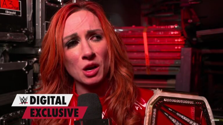 Watch: Becky Lynch Gets Emotional After Survivor Series