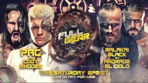 New Matches Announced For AEW Full Gear, Updated Card