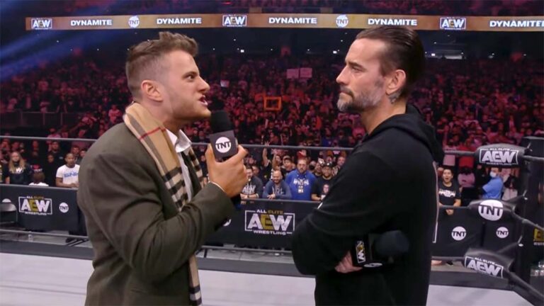 Backstage Reaction to the CM Punk vs. MJF Segment from Dynamite