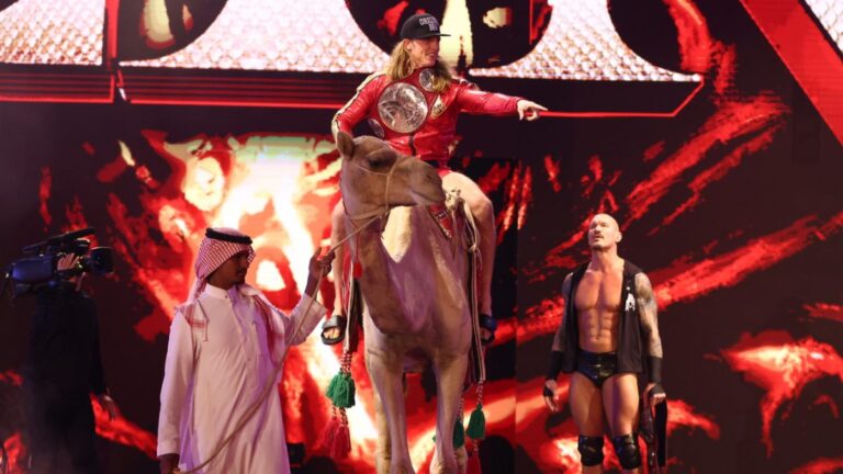 Riddle Says Randy Orton Was Upset He Didn’t Get To Ride A Camel At Crown Jewel