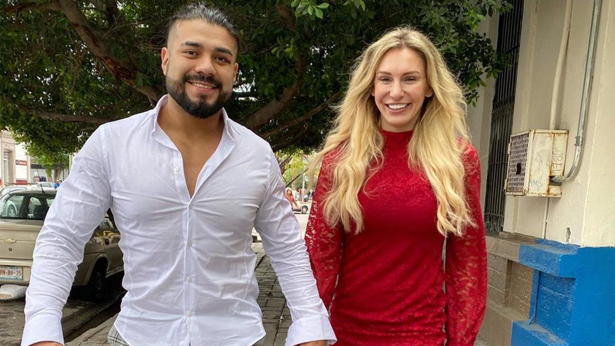 Charlotte Flair and Andrade