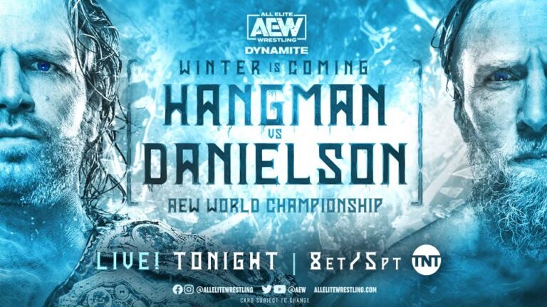 AEW Winter Is Coming Results: Page vs. Danielson, MJF Wins Dynamite Diamond Ring