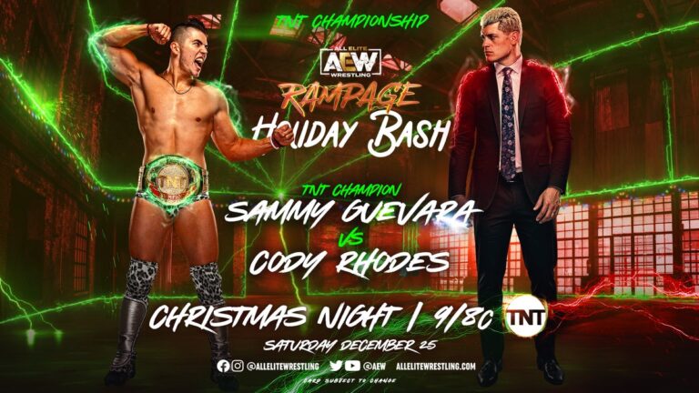 AEW Rampage Holiday Bash Spoilers