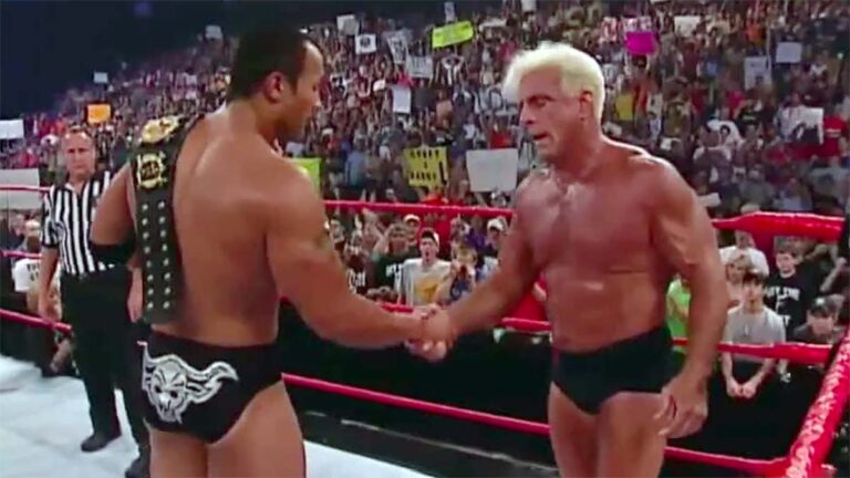 The Rock says Ric Flair will always be “The Man”