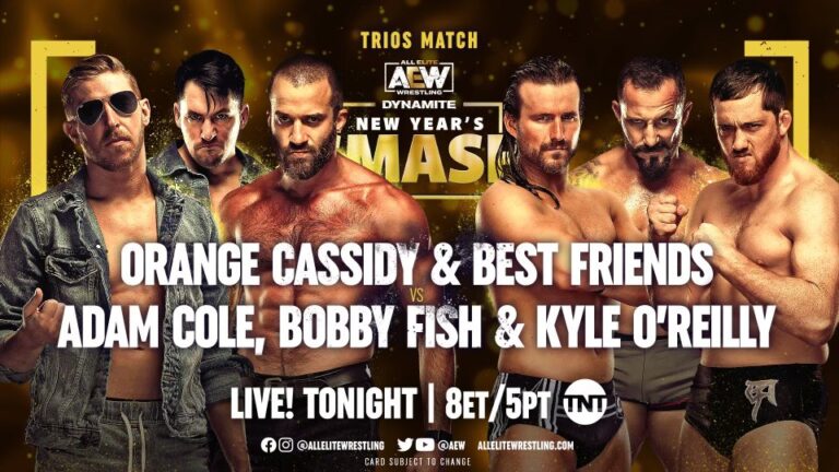 AEW Dynamite New Year’s Smash Results: Trios Match, TBS Tournament, Mercedes Martinez