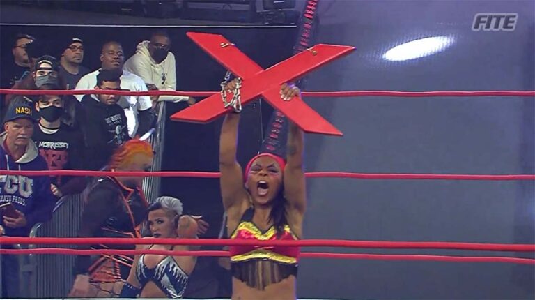 Tasha Steelz Wins the Ultimate X Match at Hard To Kill 2022