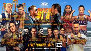 AEW Dynamite Beach Break Results: Ladder Match, CM Punk & MJF, Danhausen Debuts