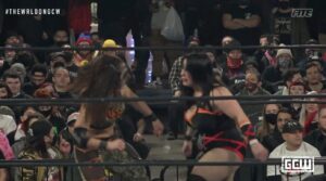 Thunder Rosa Appears at The Wrld on GCW