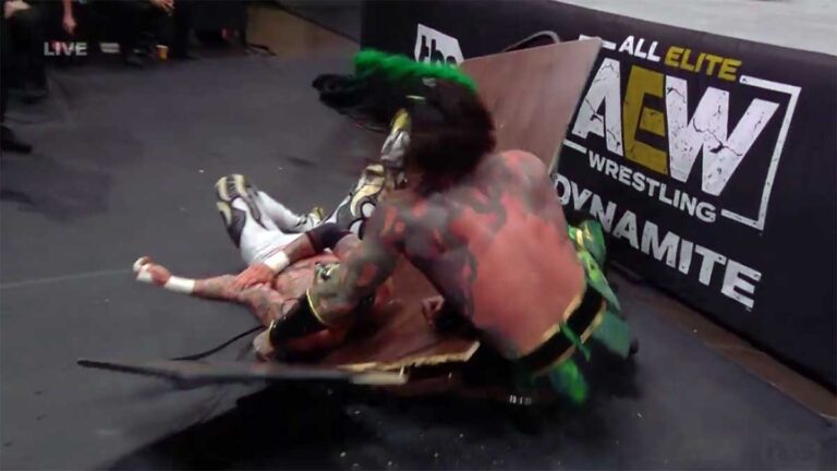 Watch: Fenix Suffers Gnarly Arm Injury At AEW Dynamite