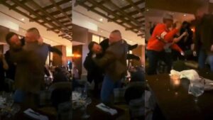 Watch: Brock Lesnar Slams Wee Man Onto a Table