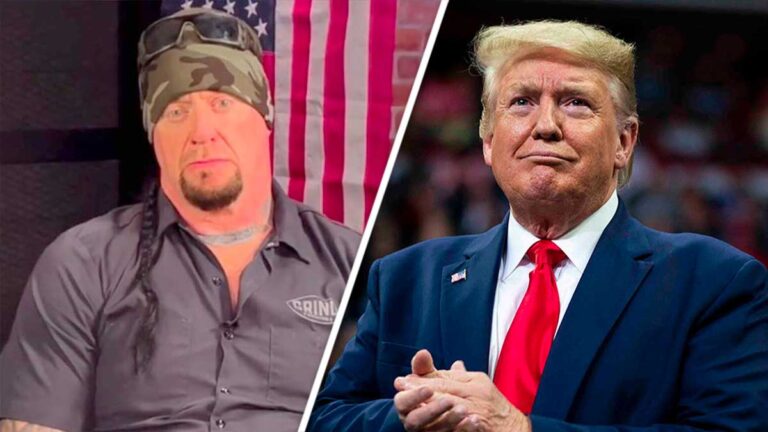 Watch: The Undertaker’s entrance theme played at Donald Trump rally