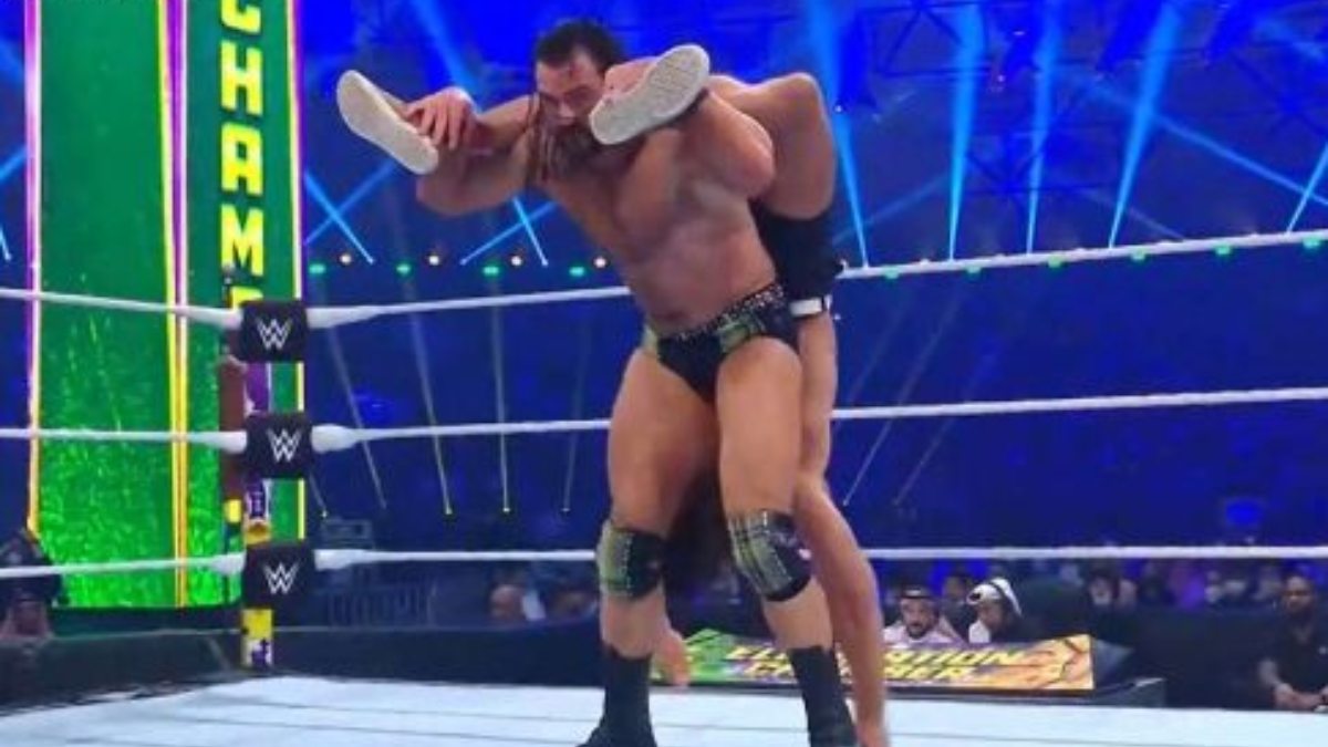 Drew McIntyre Reveals His First Reaction To Scary Madcap Moss Bump