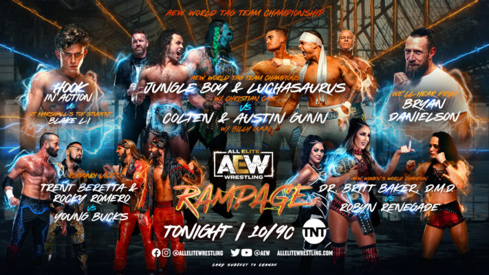 AEW Rampage Results (2/11): Tag Title Match, Hook In Action, Jay White Attacks