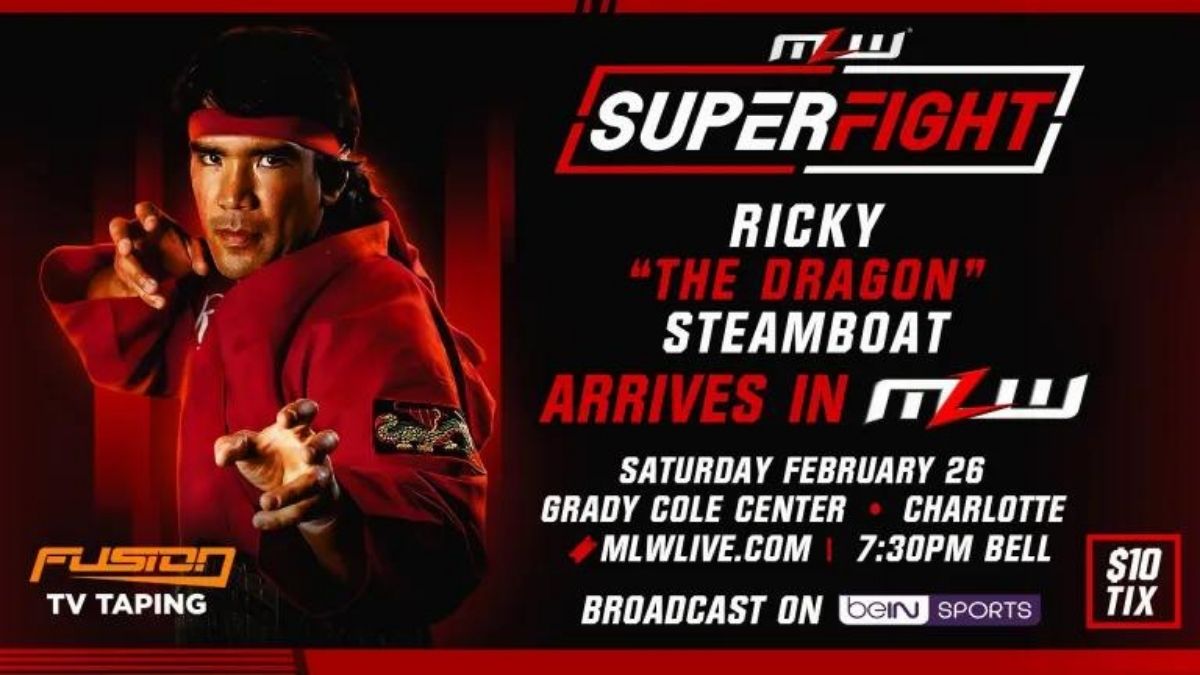 Ricky “The Dragon” Steamboat Booked For MLW Event