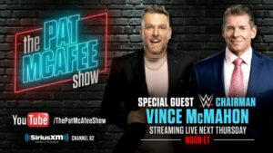 Vince McMahon Appearing on the Pat McAfee Show Thursday Afternoon