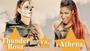 Athena To Face Thunder Rosa for Warrior Wrestling Women’s Title