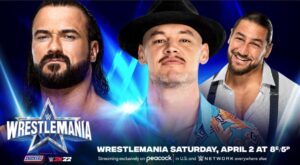 Drew McIntyre vs Happy Corbin Set for WrestleMania Saturday