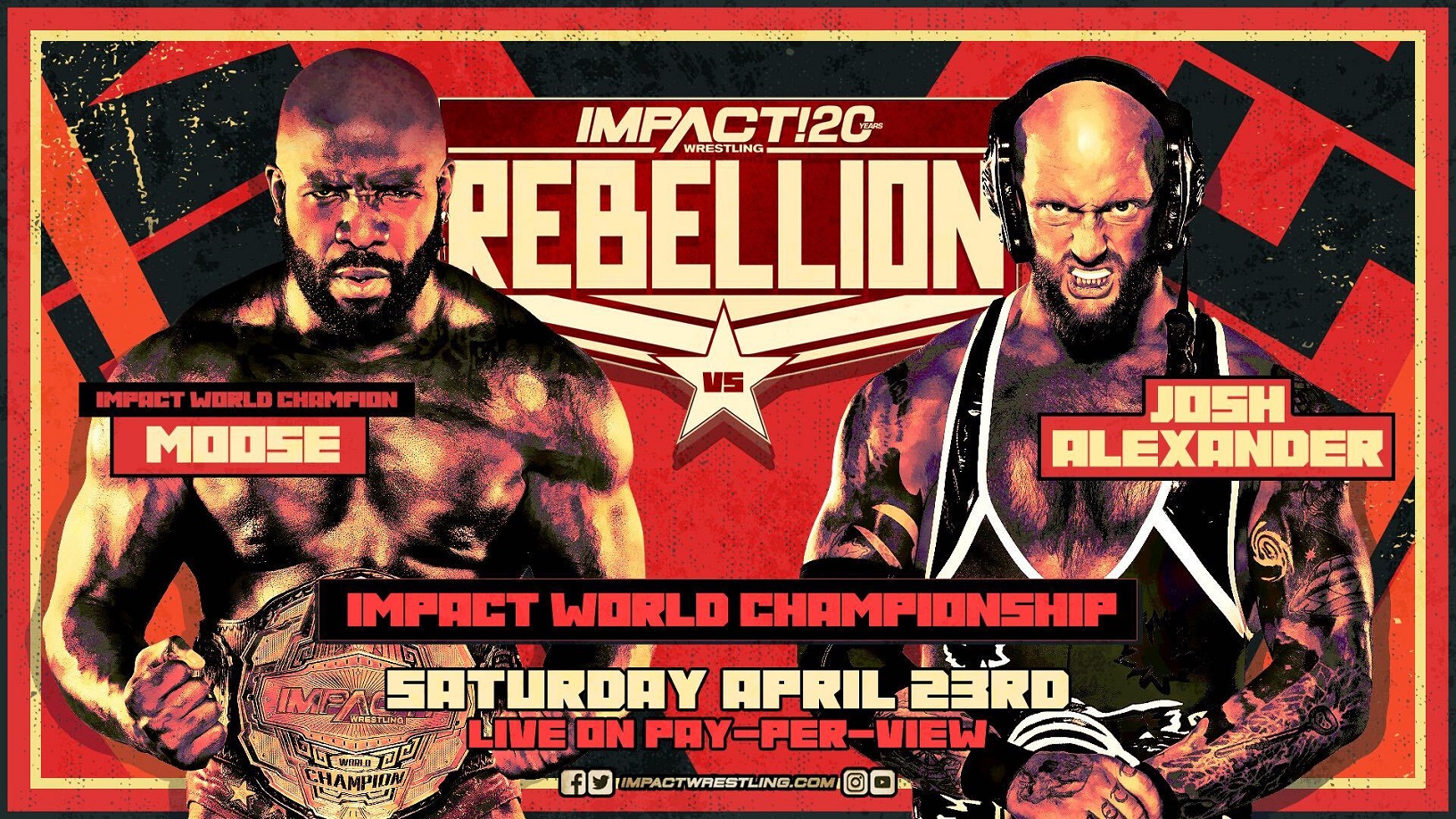 IMPACT Wrestling Rebellion 2022 Match Card, Date & Time, How To Watch