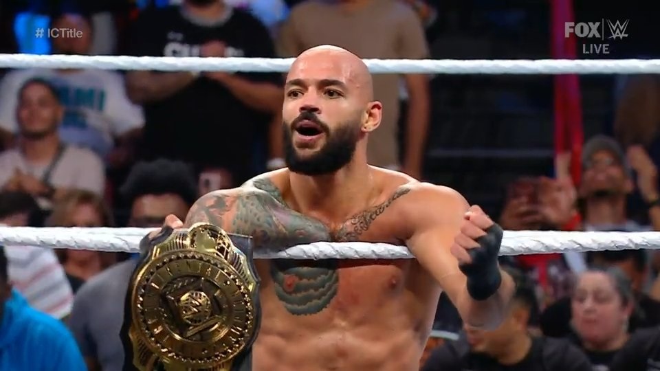 Video: Ricochet Wins The Intercontinental Championship On SmackDown