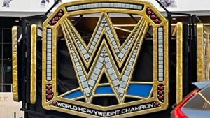 Modified WWE Championship Design Spotted Near Dallas, TX