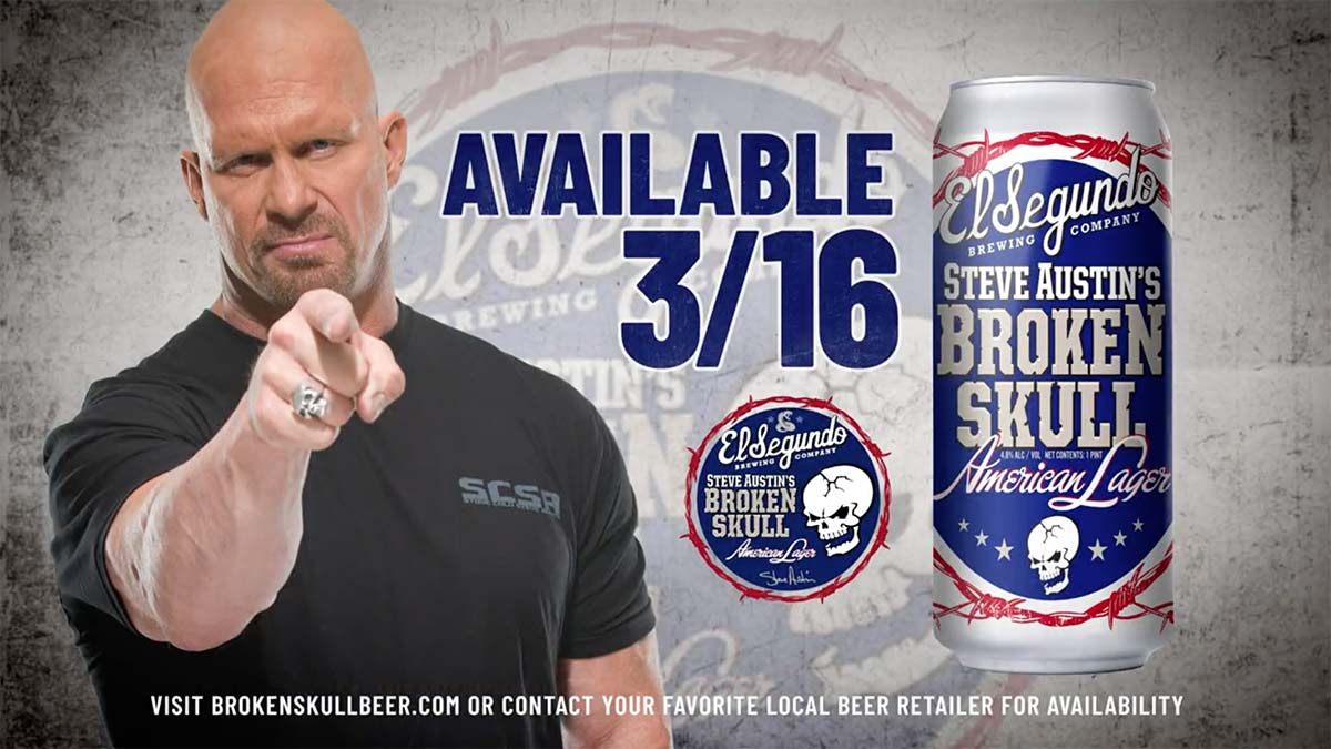 Steve Austin’s New Beer Goes On Sale March 16th (“3:16 Day”)