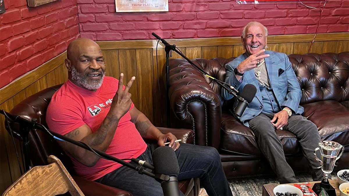 Ric Flair Partners with Mike Tyson for New Cannabis Products