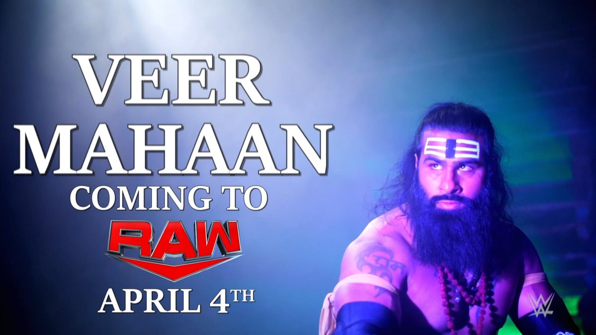 Veer Mahaan Comments on WWE Finally Announcing His Debut Date