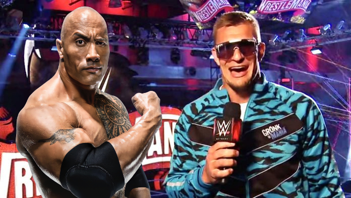 Rob Gronkowski Wants to Wrestle Alongside The Rock