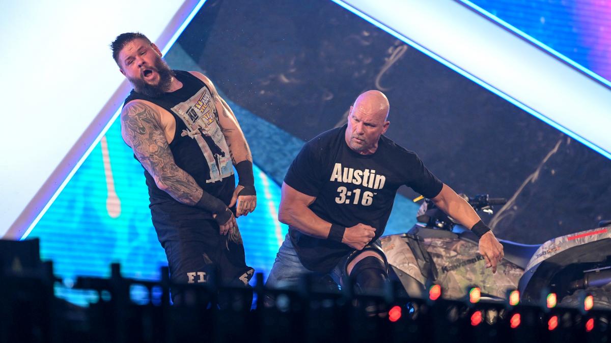 Kevin Owens Stone Cold Steve Austin